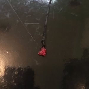 Red swarvorski necklace